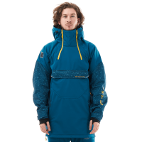 Dragonfly Куртка-анорак сноубордическая Uktus Man Dark Ocean - Yellow в Кирове