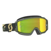 Scott очки кроссовые Primal Green Зеркальная Желтая линза в Кирове