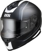 IXS Шлем HX 1100 2.0 Чёрн-серо-белый глянец в Кирове