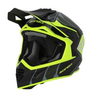 Acerbis Шлем кроссовый X-Track 22-06 Black/Fluo-Yellow в Кирове