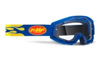 100% Очки FMF Powercore Goggle Flame Navy/Clear Lens в Кирове