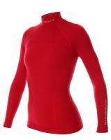 Brubeck Футболка женская дл.рукав Wool Merino 78% Малина в Кирове