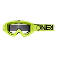Oneal Маска кроссовая B-Zero V.22 желтая оправа, прозрачная линза в Кирове
