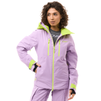 Dragonfly Куртка горнолыжная утепленная Gravity Woman 2025 Purple-Lime в Кирове
