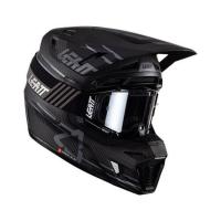 Leatt Мотошлем кроссовый Moto 9.5 Carbon Helmet Kit V26 Black в Кирове