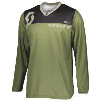 Scott Джерси 350 Kids Dirt green tan в Кирове