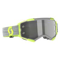 Scott Очки кроссовые Fury LS grey/yellow light sensitive grey works в Кирове