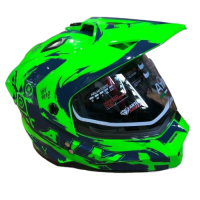 AiM Шлем детский JK802Y Green/Blue в Кирове