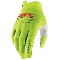 100% Мотоперчатки текстильные ITrack Fluo/Yellow в Кирове