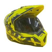 AiM Шлем детский JK802Y Yellow/Blue в Кирове