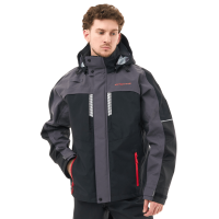 Dragonfly Куртка мембранная Quad Pro Man 2025 Black - Grey в Кирове