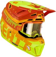 Leatt Шлем кроссовый Kit Moto 7.5 V23 Citrus в Кирове