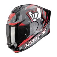 Scorpion Exo Мотошлем Exo-530 Air Rok Серый/Черный/Красный в Кирове