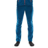 Dragonfly Мужские флисовые брюки Level Blue Orange в Кирове