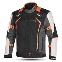 Dimox Мотокуртка текстиль Horizon Mens Orange/Black в Кирове