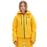 Dragonfly Куртка утепленная Gravity Premium Woman Yellow-Dark Ocean в Кирове