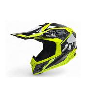 AiM Шлем RH855 Carbon Terrain Black/Yellow в Кирове