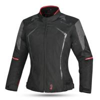 Dimox Мотокуртка текстиль Horizon Women Black/Red в Кирове