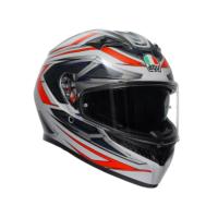 AGV Шлем K3 22.06 Space Matt White/Red Fluo в Кирове