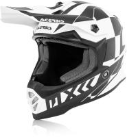 Acerbis Шлем детский Impact Steel kid White/Black в Кирове