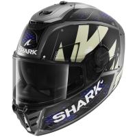 Shark Шлем Spartan RS Stingrey Mat Antracite/Antracite/Blue в Кирове