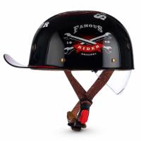 Scout Шлем кепка с визором Rider черно-красный в Кирове