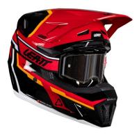 Leatt Шлем кроссовый  7.5 V26 Red + очки Velocity 4.5 в Кирове
