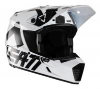 Leatt Шлем кроссовый Moto 3.5 Helmet White в Кирове