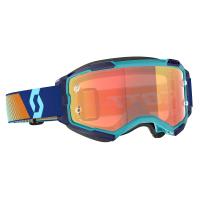 Scott Очки Fury royal blue/orange orange chrome works в Кирове