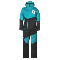 Scott Комбинезон зимний женский Back-X Dryo black/breeze blue  в Кирове