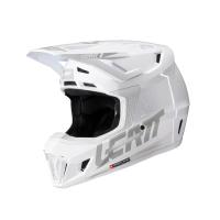 Leatt Шлем кроссовый Helmet Kit Moto 7.5 V25 White в Кирове