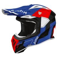 Airoh Шлем Aviator Ace 2 Shield Blue-Red Gloss в Кирове