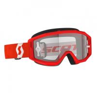 Scott Очки кроссовые Primal clear red/white clear works в Кирове