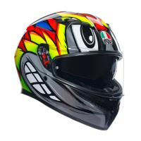 AGV Шлем K3 Birdy 2.0 Grey/Yellow/Red в Кирове