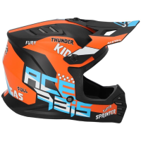 Acerbis Шлем детский Profile Junior Black/Orange в Кирове