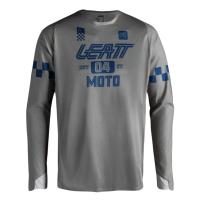 Leatt Джерси Moto 4.5 Enduro X-Flow V27 Speed Steel Grey в Кирове