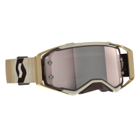 Scott Очки кроссовые Prospect beige/brown/silver chrome works в Кирове