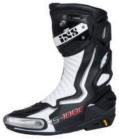 IXS Мотоботы RS-1000 черный/белый в Кирове