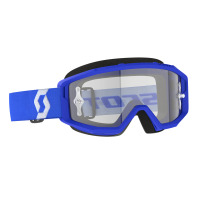 Scott Очки кроссовые Primal clear blue/white clear works в Кирове