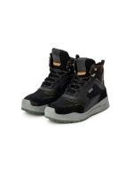 Scout Мотоботинки мужские Sneaker Черный/Коричневый в Кирове