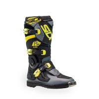 Sidi Ботинки детские Flame Black/Lime/Grey в Кирове
