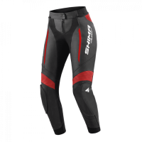 Shima Мотоштаны Кожаные женские Miura 2.0 Black/Red в Кирове