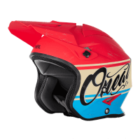 Oneal Шлем открытый Slat VX1 Красный/Cиний в Кирове
