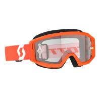 Scott Очки кроссовые Primal clear orange/white clear works в Кирове