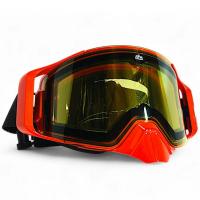 AiM Очки снегоходные с магнитной линзой и подогревом (PRO) 31-103 Accu Heated Orange Glossy в Кирове
