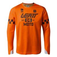 Leatt Джерси Moto 4.5 Enduro X-Flow V27 Speed Orange в Кирове