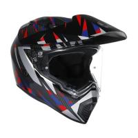AGV Шлем AX9 E2206 V26 Steppa Carbon/Red/Blue в Кирове