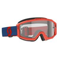 Scott Очки Split OTG dark blue/neon red/clear works в Кирове