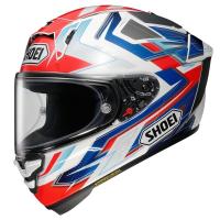 Shoei Мотошлем X-Spirit Pro Escalate бело-сине-красно-серый в Кирове