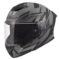 LS2 Мотошлем FF820 Rapid III Xtrem Black Grey в Кирове